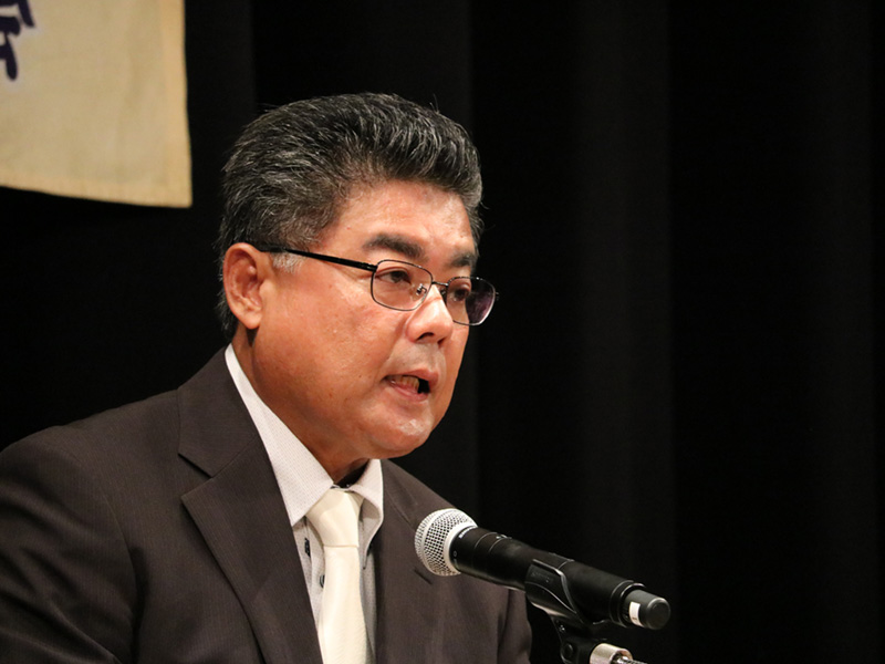 八重山バレーボール協会 副会長 根原 健