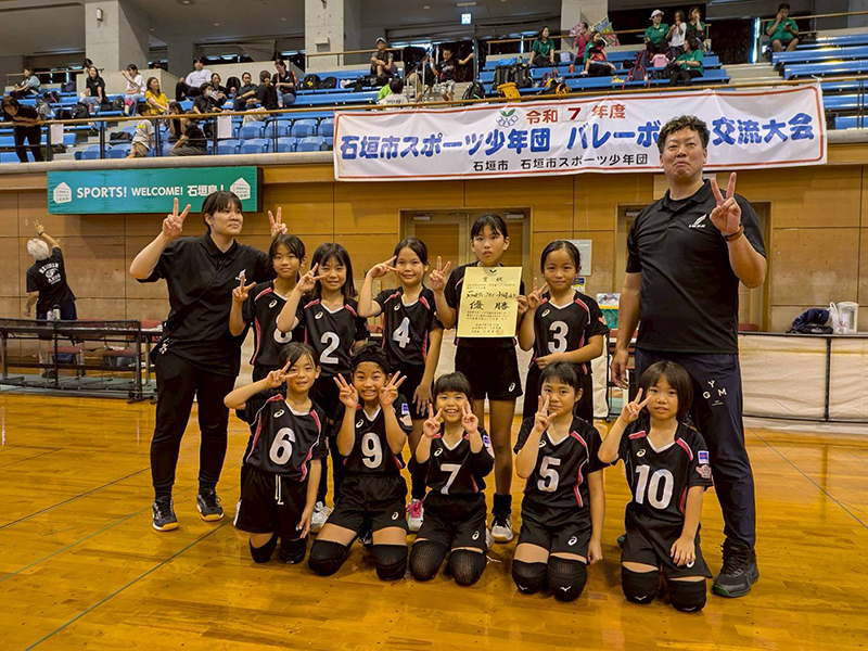 女子Cクラス混合の部優勝:石垣女子 女子Cクラス混合の部優勝:石垣女子