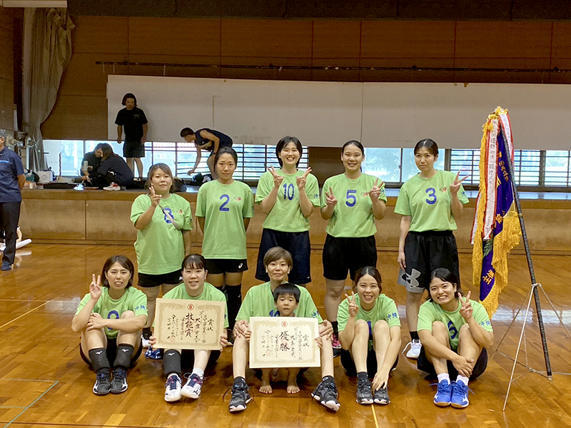 一般女子の部優勝:大喜産業 一般女子の部優勝:大喜産業