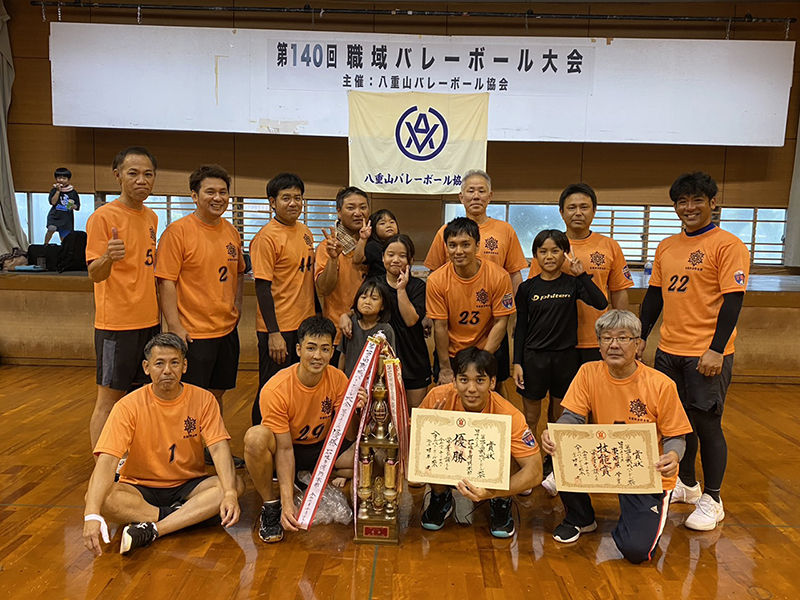 Aクラスの部優勝:石垣市消防 Aクラスの部優勝:石垣市消防