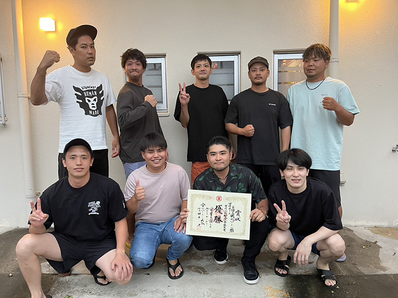 Bクラスの部優勝:哲真車輌整備 Bクラスの部優勝:哲真車輌整備