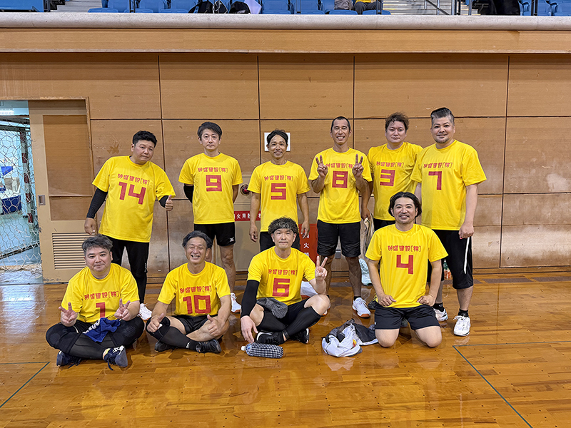 マスターズの部優勝:砂盛建設 マスターズの部優勝:砂盛建設