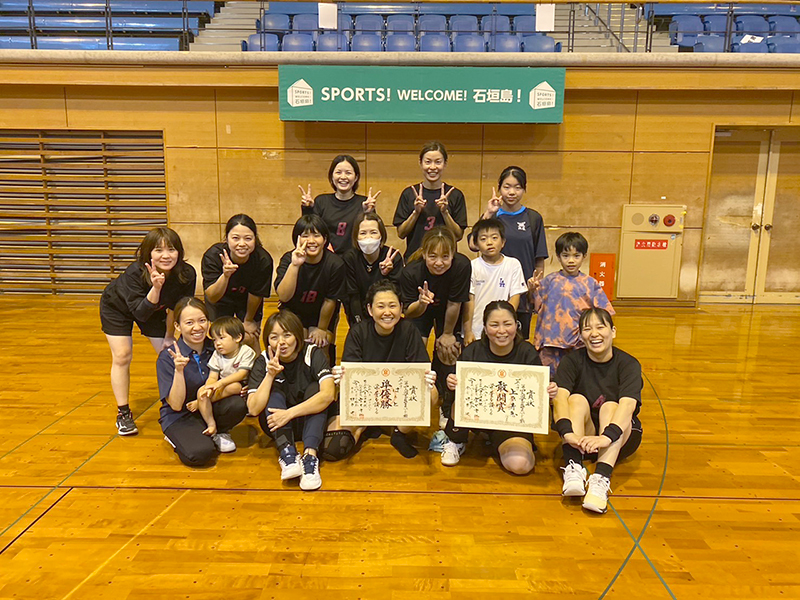 一般女子の部準優勝：はぁと